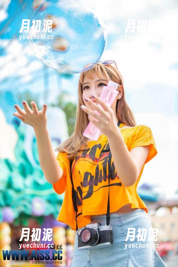 AISS爱丝(黄金版) - 看！那位滑板少女—索菲的精选写真，你能稳得住吗？
