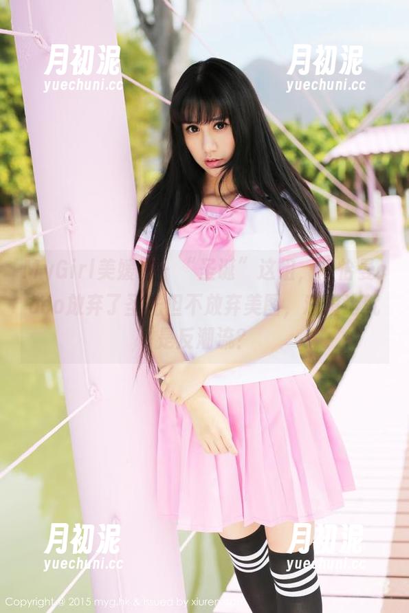MyGirl美媛馆-陈怡曼coco MyGirl美媛馆 - “圣诞”这组,陈怡曼coco放弃了圣光但不放弃美图,难道这就是反潮流?