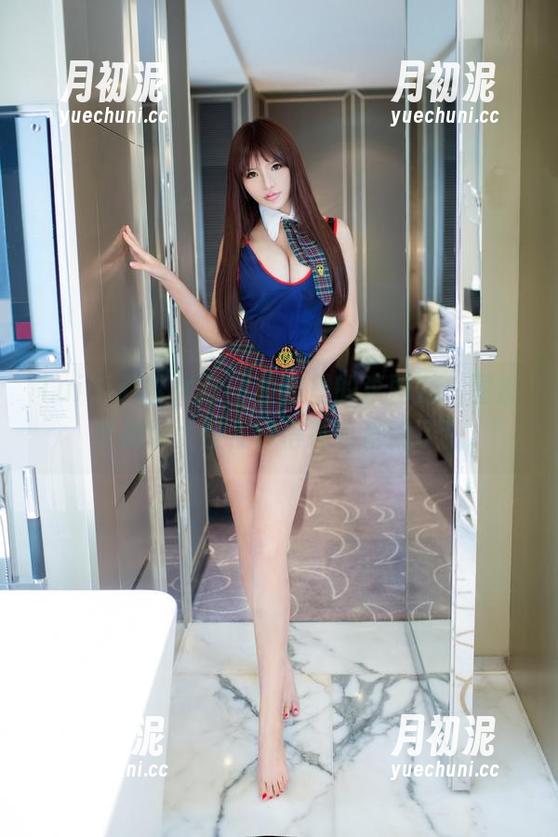 TuiGirl推女郎 - 校园里的李丽莎，图库更新得太慢，等得花儿都谢了！