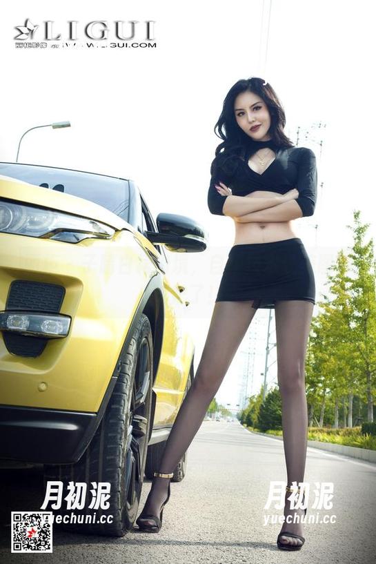 丽柜 - 子晴白裙出境，自拍技术让美图都嫉妒了！