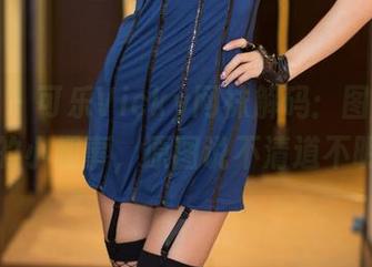 推女神 - 可乐Vicky网袜解码：图片画面中的小趣事，原图说不清道不明。