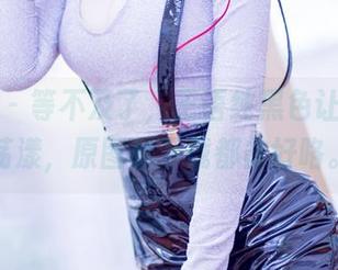 果团网 - 等不及了，王语纯黑色让人心神荡漾，原图和下载都备好咯。