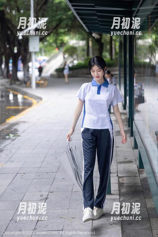 秀人网-曼柔 秀人网 - 曼柔的不——校园无圣光向原图致敬,不服不行!
